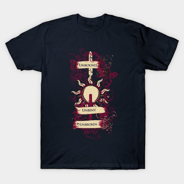 Unbound Unbent Unbroken T-Shirt by Verboten